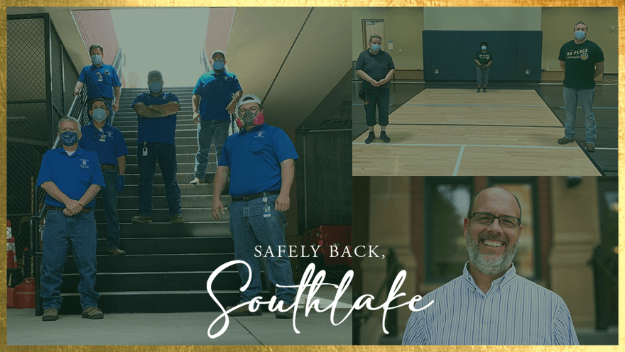 Image shows Southlake Employee Team who help keep things clean
