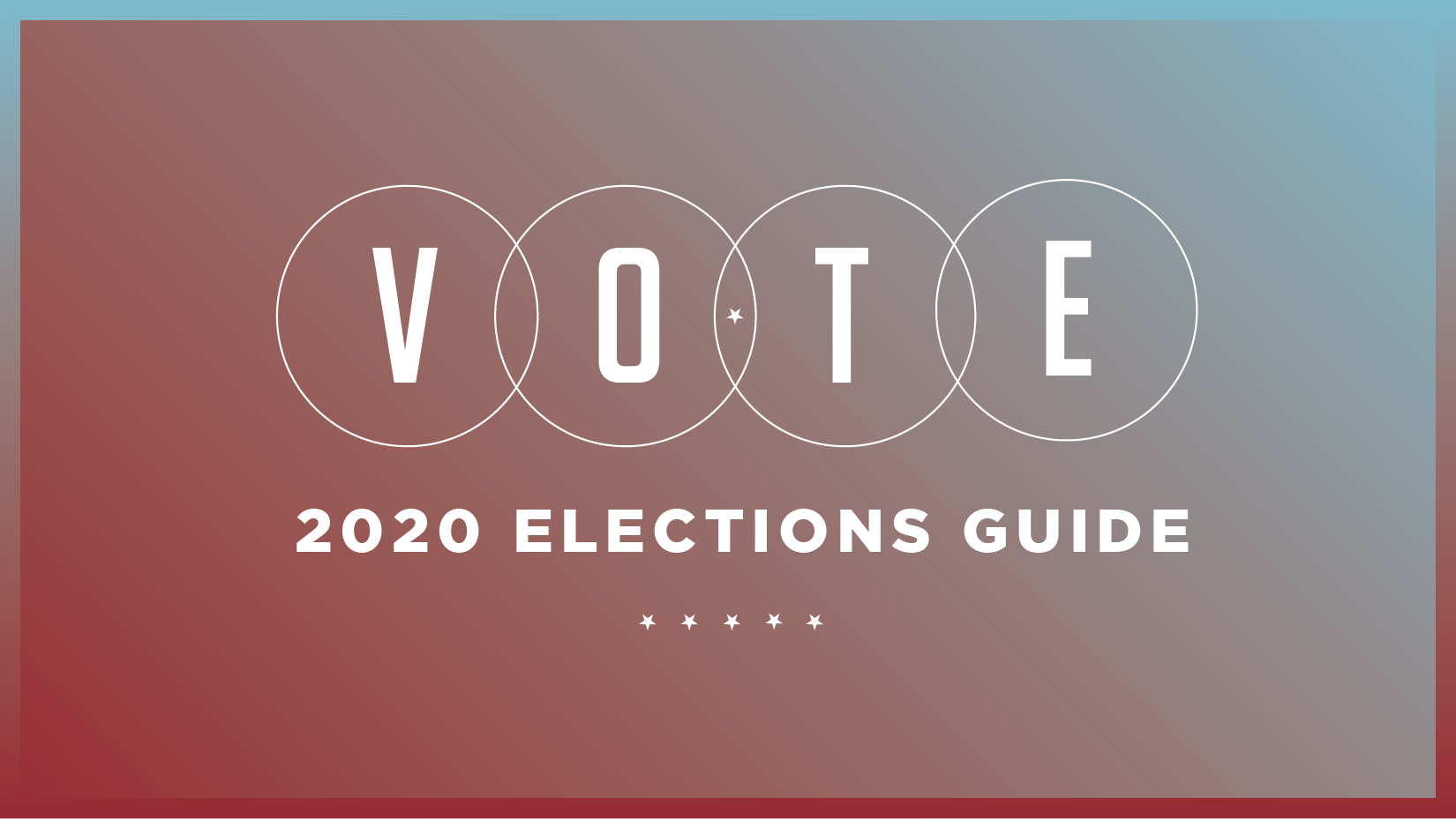2020 General Election Guide Graphic