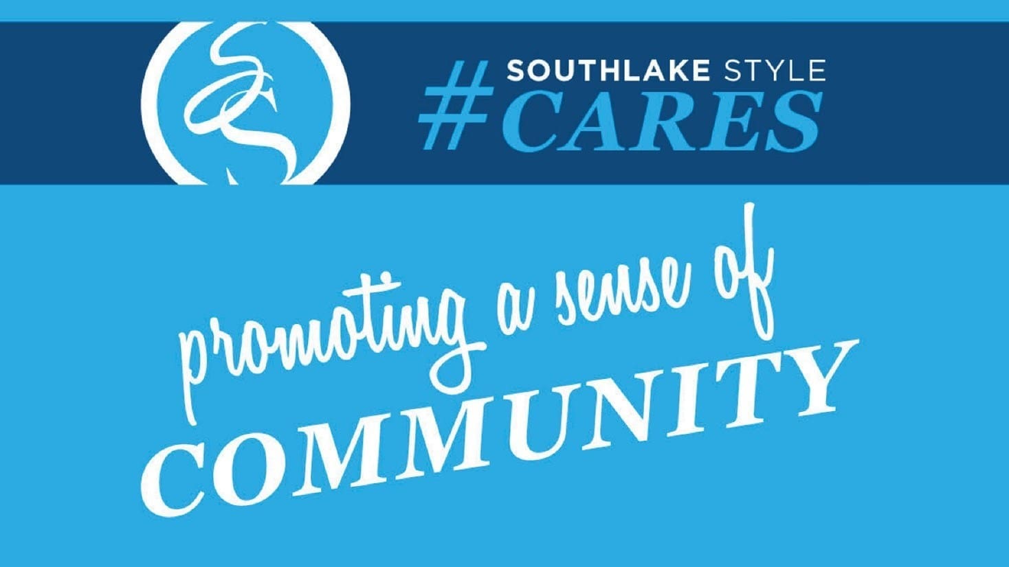 Southlake Style logo with text: promoting a sense of community
