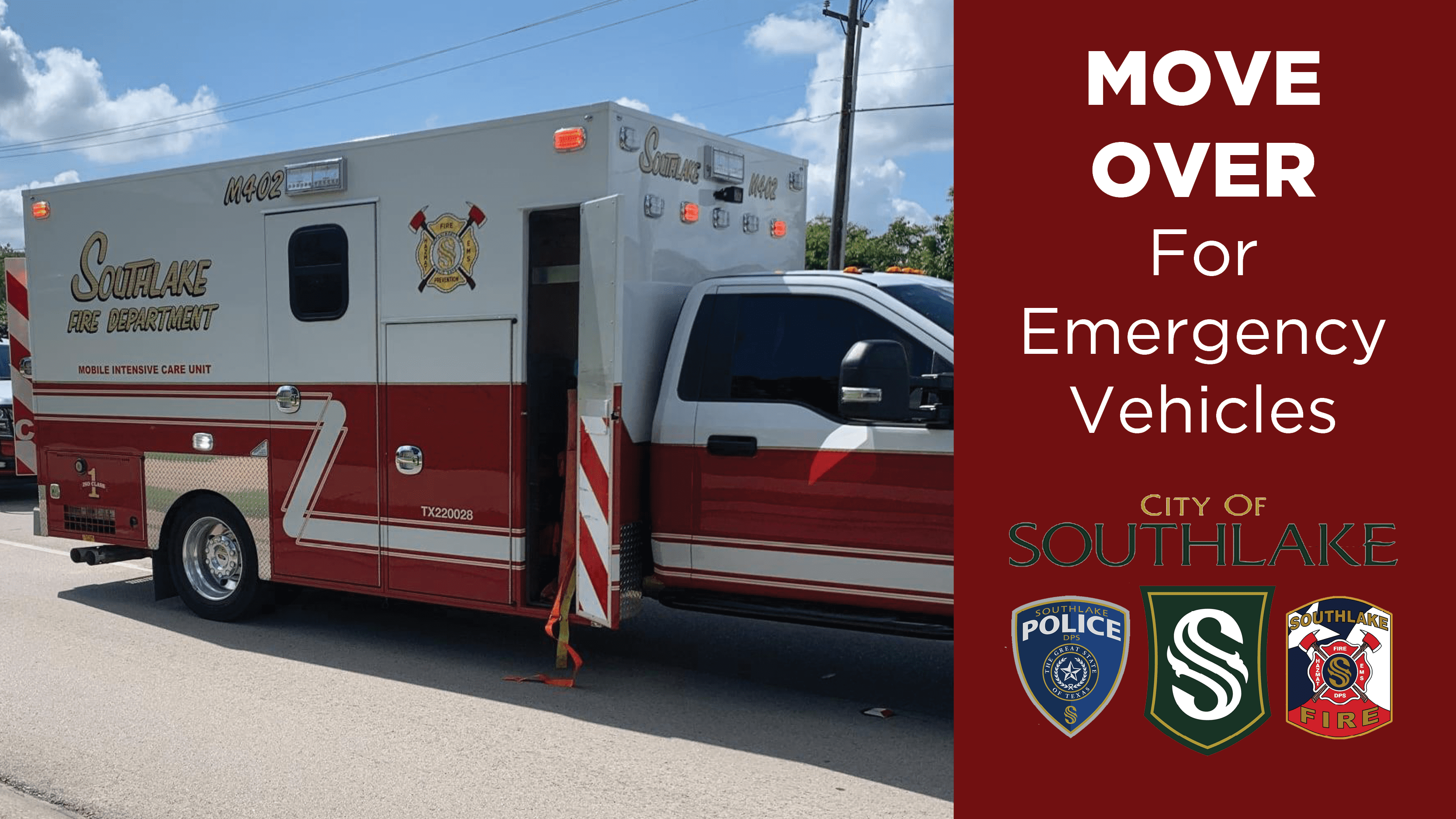 Move Over for Emergency Vehicles