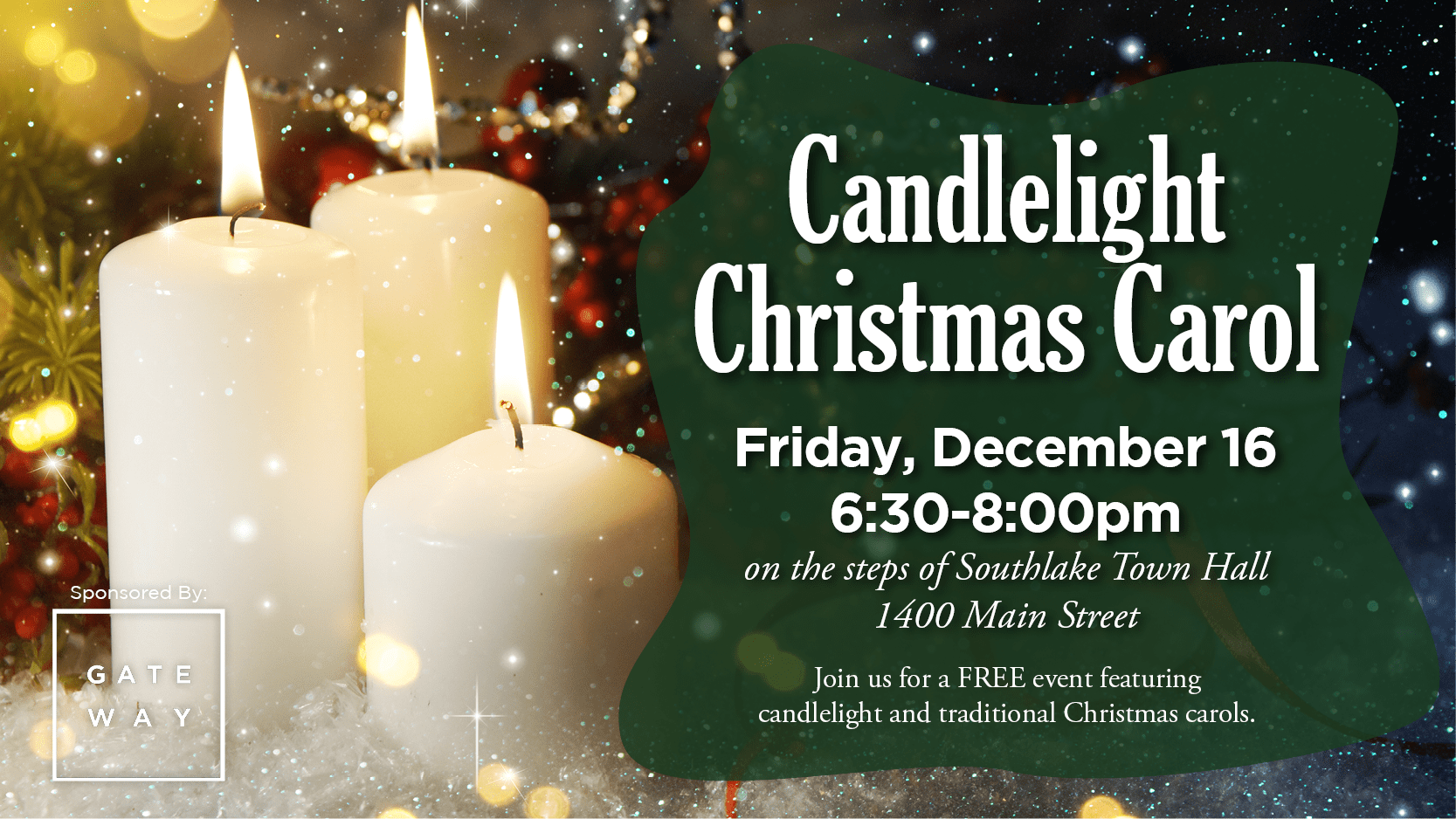 Candlelight Christmas Carol Event