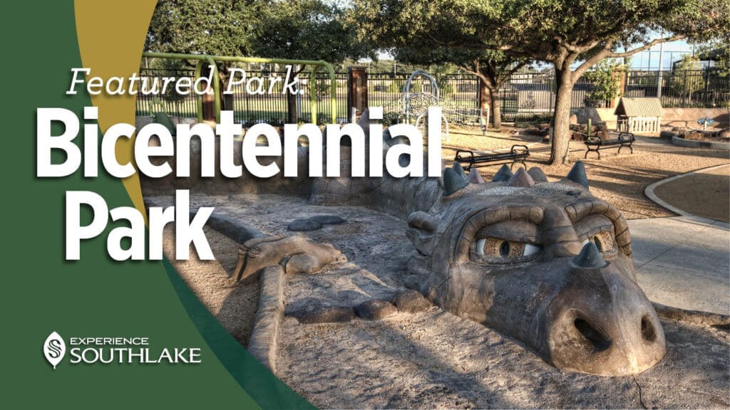 The City of Southlake’s Park Division is proud of the gorgeous community parks that make up our community’s green spaces. No park represents our city’s commitment to world-class public spaces for personal enjoyment more than our first and largest community park—Bicentennial Park. Southlake residents and visitors stroll through the beautifully maintained trails at Bicentennial Park daily. From baseball practice and tennis classes to playing in the playground and walking through the Liberty Gardens, there is a unique spot for everyone at Bicentennial Park. But what makes this award-winning space so incredible? Let’s get to know more about Bicentennial Park! Bicentennial Park is a community park comprised of the first land assembled for park purposes in Southlake, with initial purchases and donations beginning in the 1970s. As the city acquired additional land, the park became the center of athletic facilities for Southlake. Today, Bicentennial Park remains the heart of recreation in Southlake. Boasting various baseball and softball diamonds, a basketball court, the Southlake Tennis Center, a Miracle League, a playground, and our award-winning recreation facility, The Marq Southlake, Bicentennial Park is a world-class example of professional park planning. While the temperatures are dropping, December is still a fabulous time to visit Bicentennial Park. Grab your hat and bundle up your kiddos for an afternoon of imagination at the Bicentennial Park Playground! Warm up with a brisk walk down the trails with your four-legged friends! If you prefer to spend your free afternoons indoors, check out the two indoor courts at the Southlake Tennis Center or work out at Champions Club at The Marq Southlake. What’s your favorite feature at Bicentennial Park