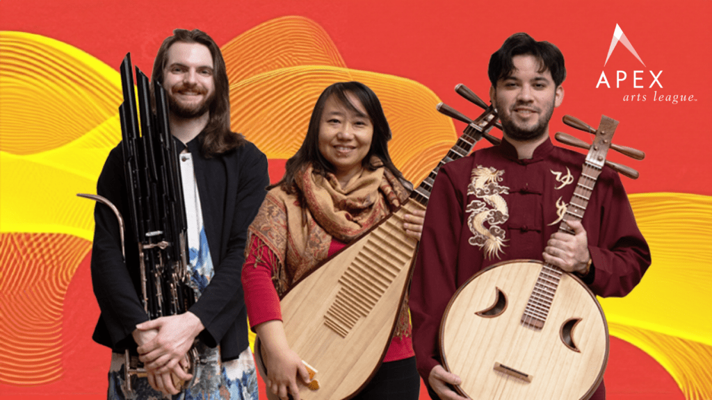 Photo of musicians with instruments