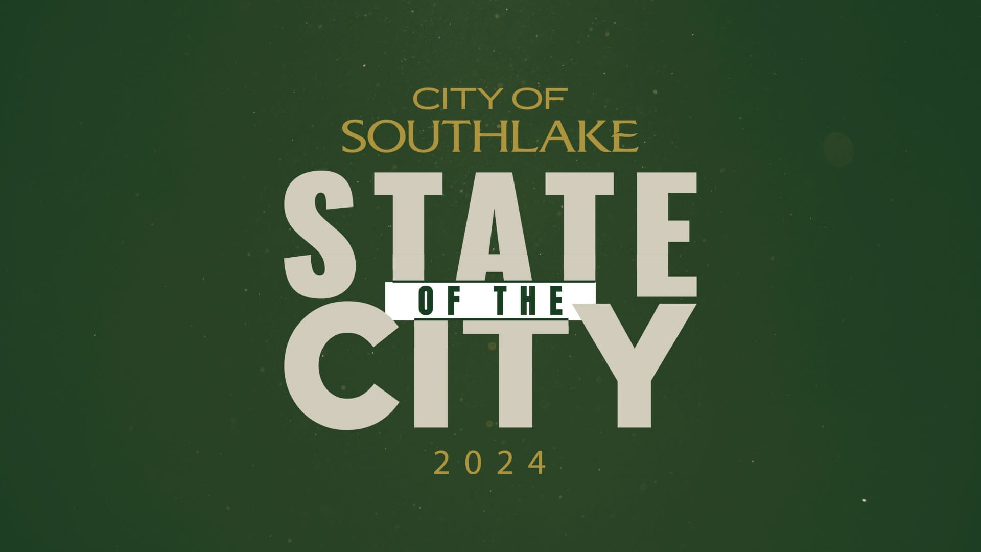Image shows the State of the City Logo
